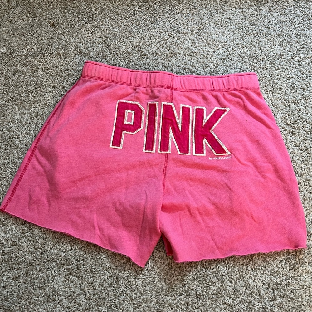 Pink boyfriend shorts